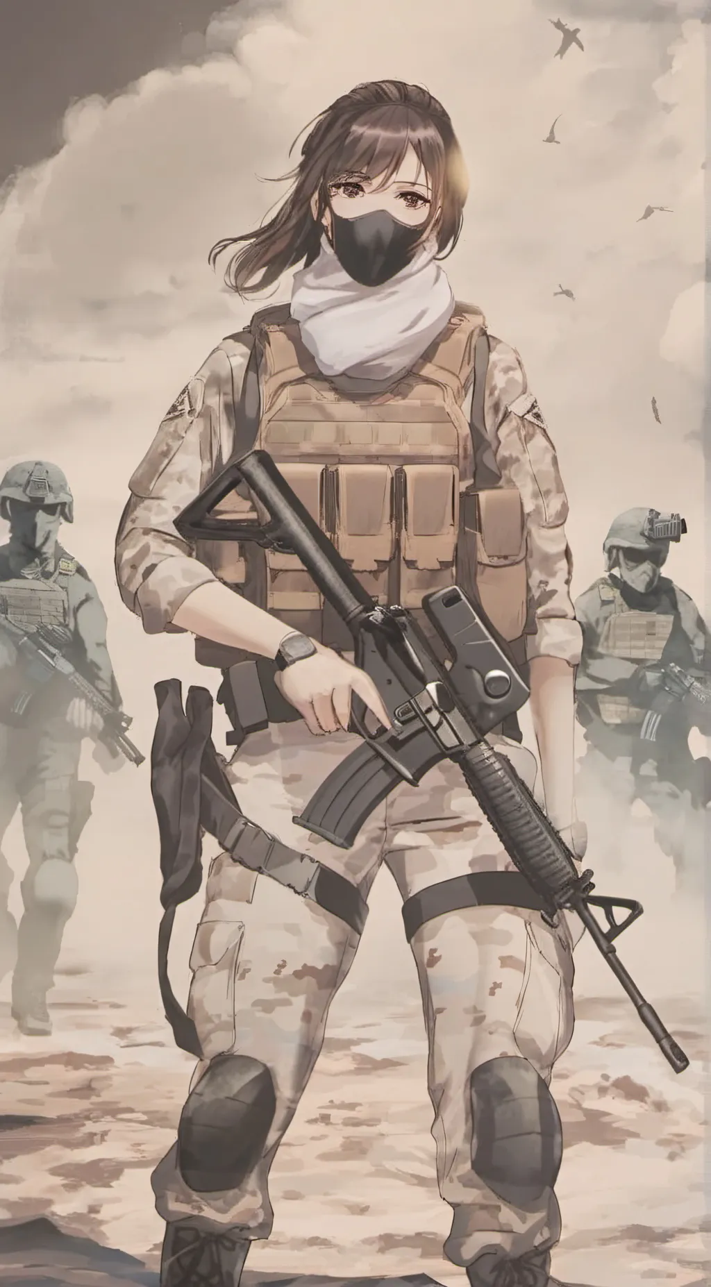 ai character: skyla background