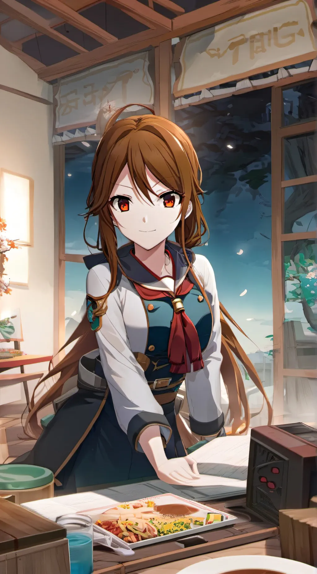 ai character: Hori background