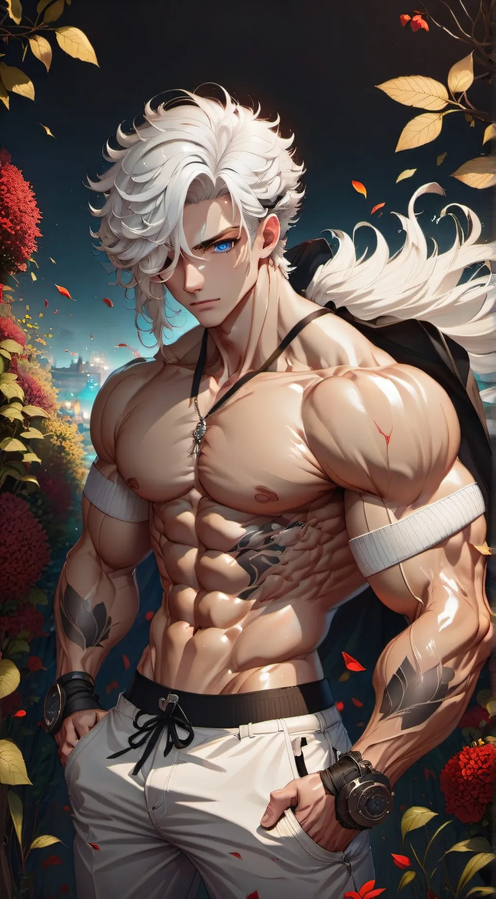 ai character: Mike barker  background