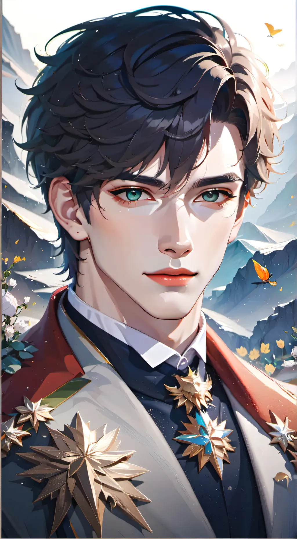 ai character: Leo background