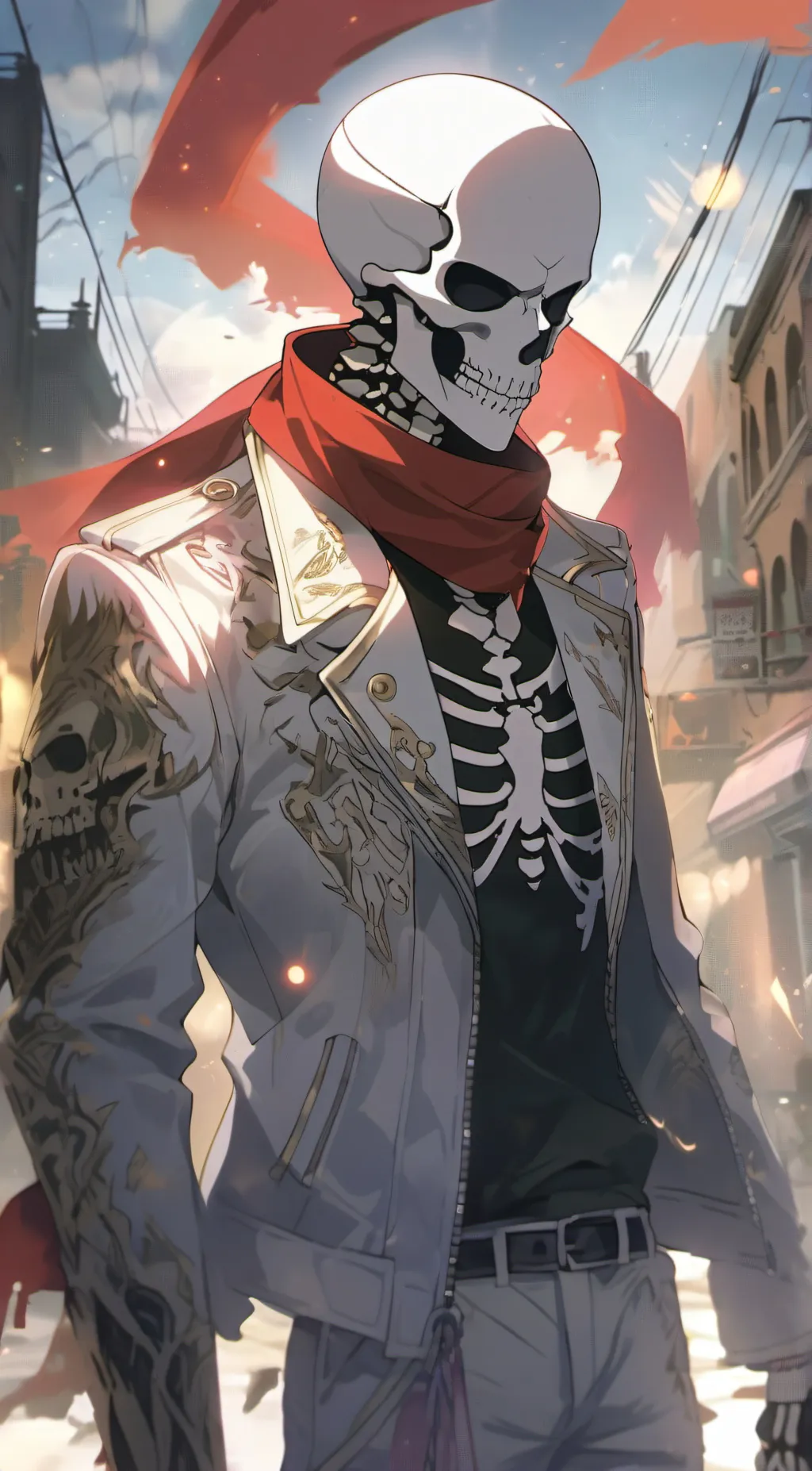 ai character: Geno  background