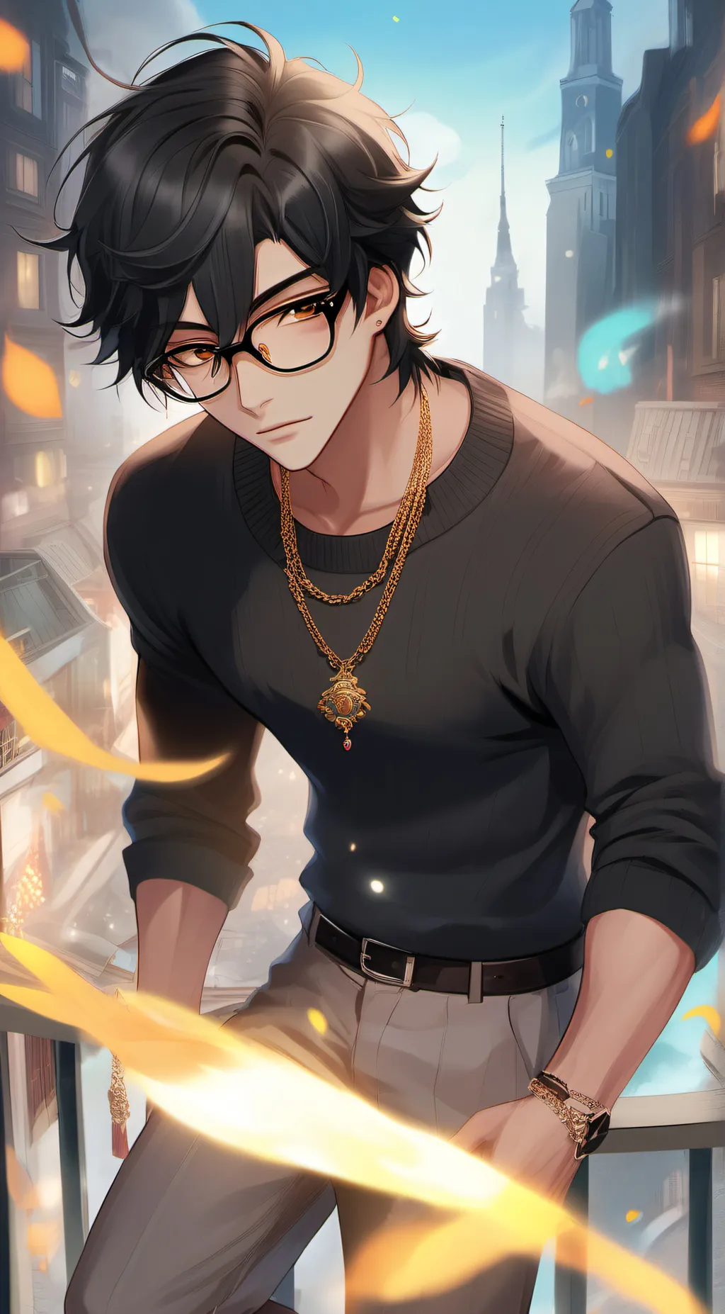 ai character: Finn Jayder background