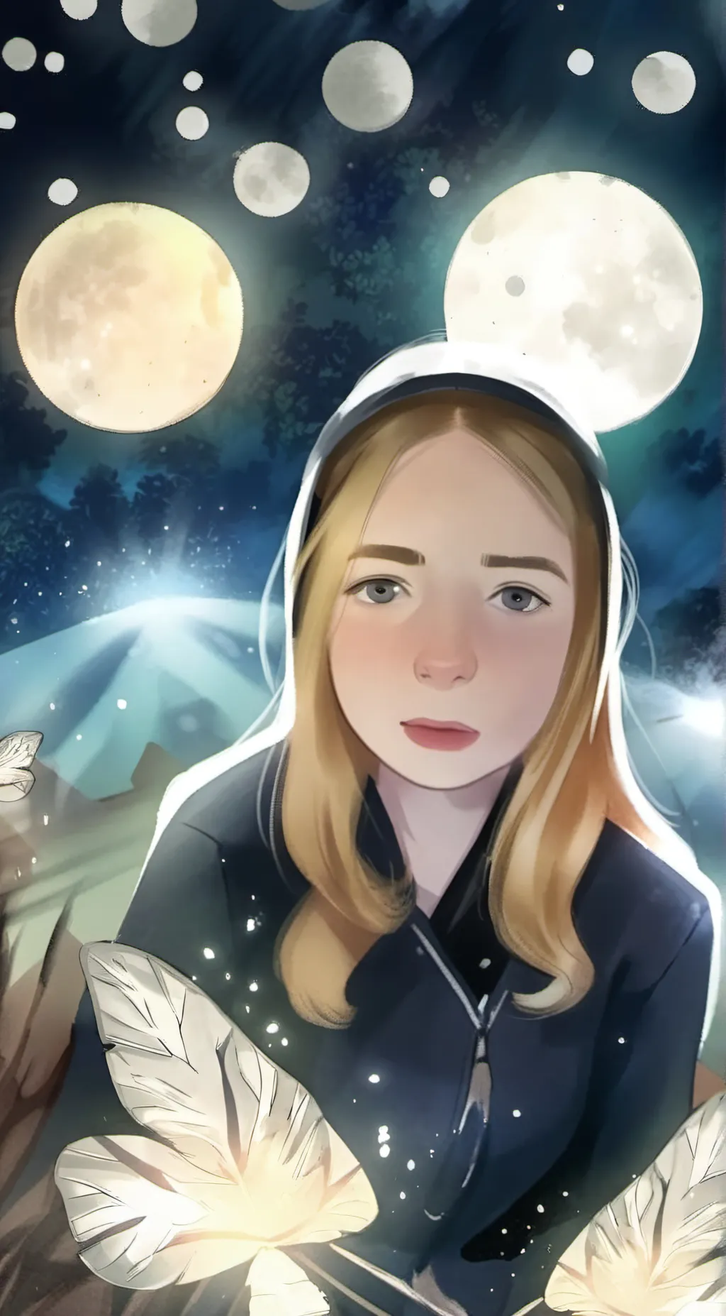 ai character: Kira background