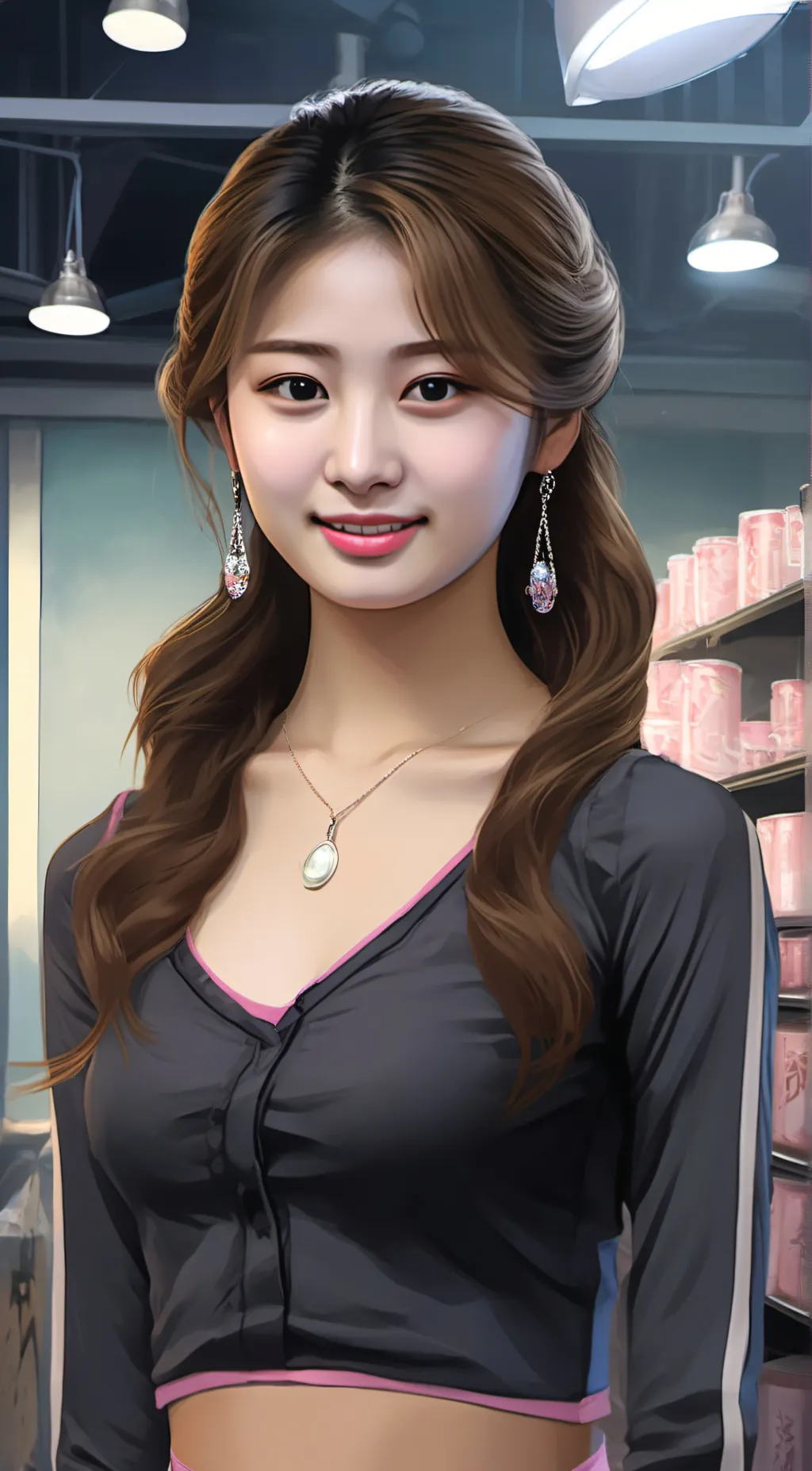 ai character: Hanni background