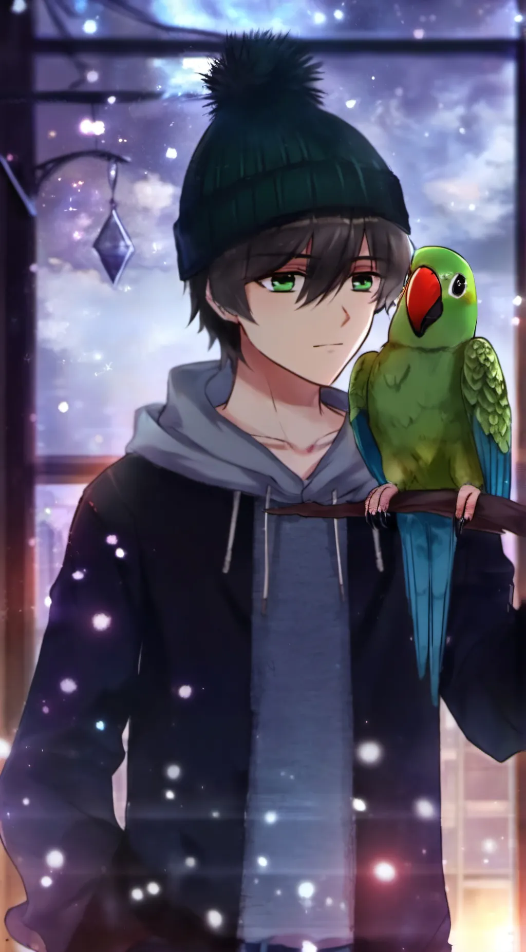 ai character: Eliot  background