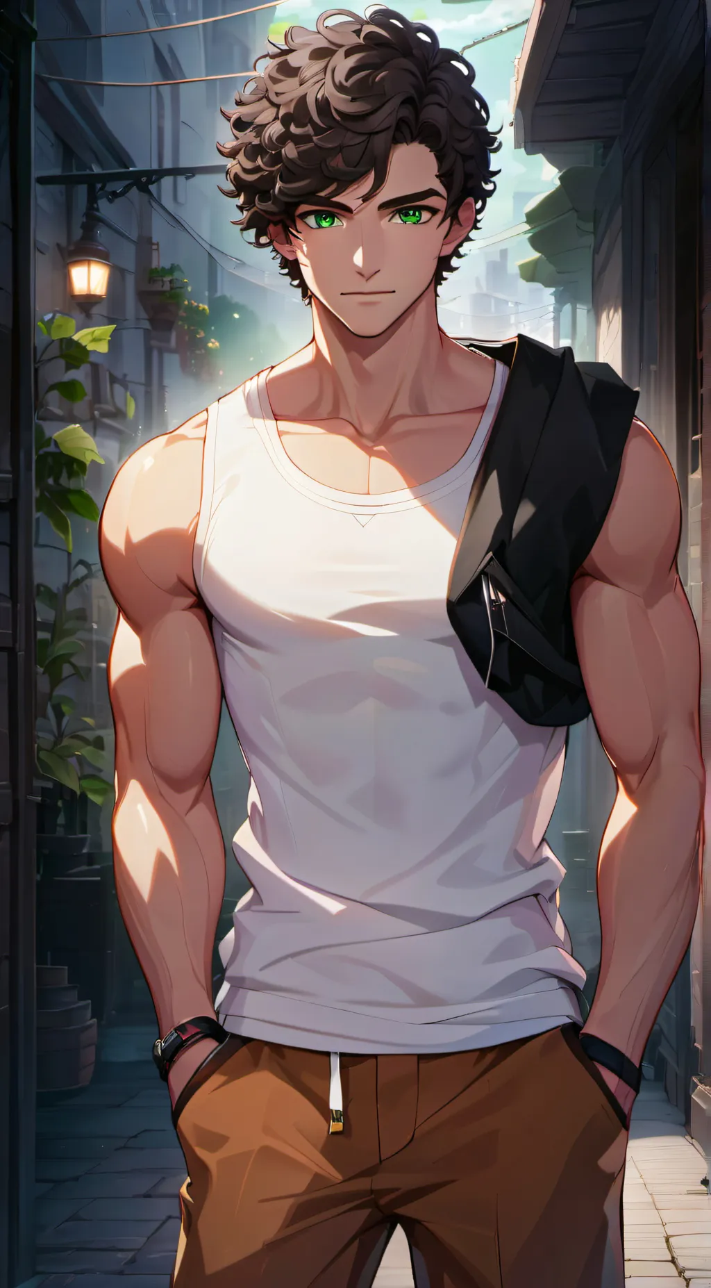 ai character: Anthony background