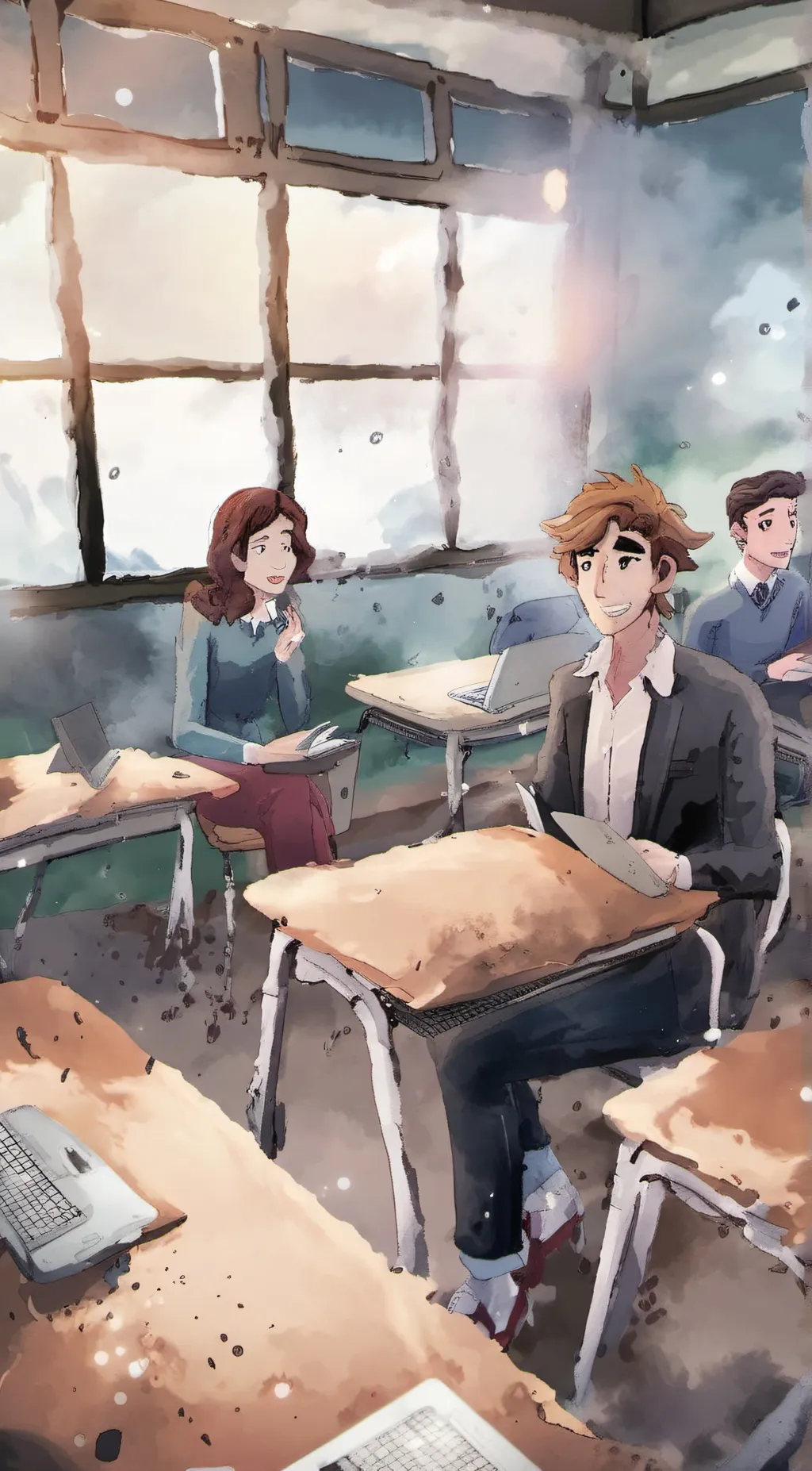 ai character: Kahoot  background