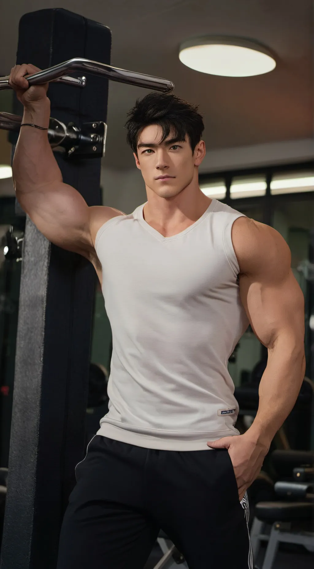 ai character: Zeus  background