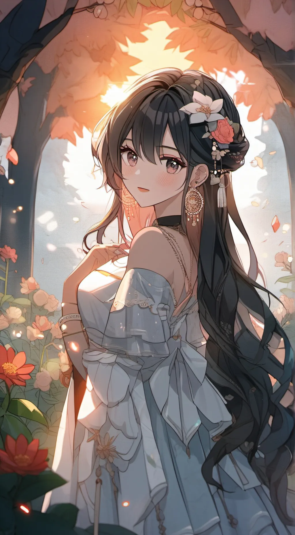 ai character: sha background