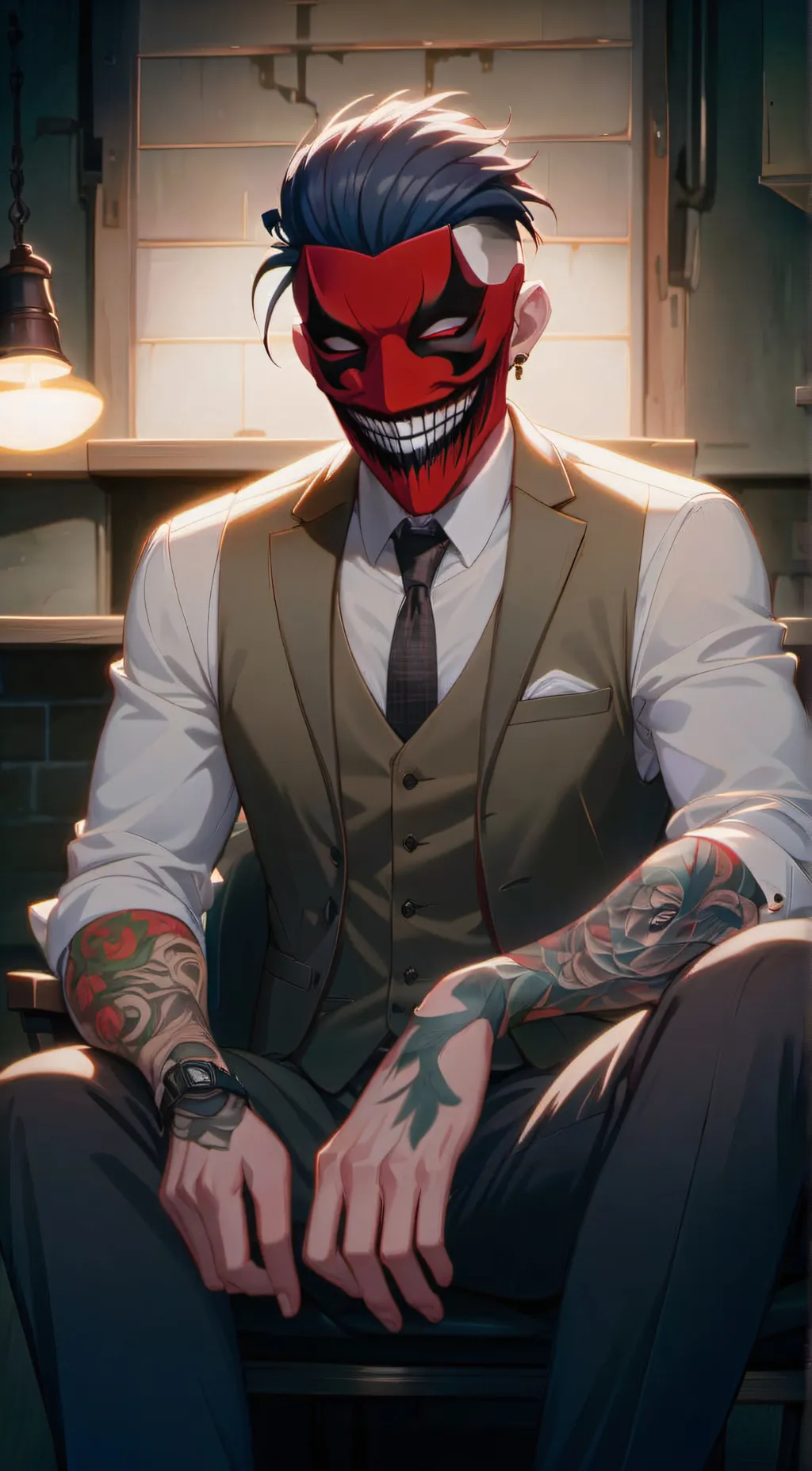 ai character: Cedric Sharp  background