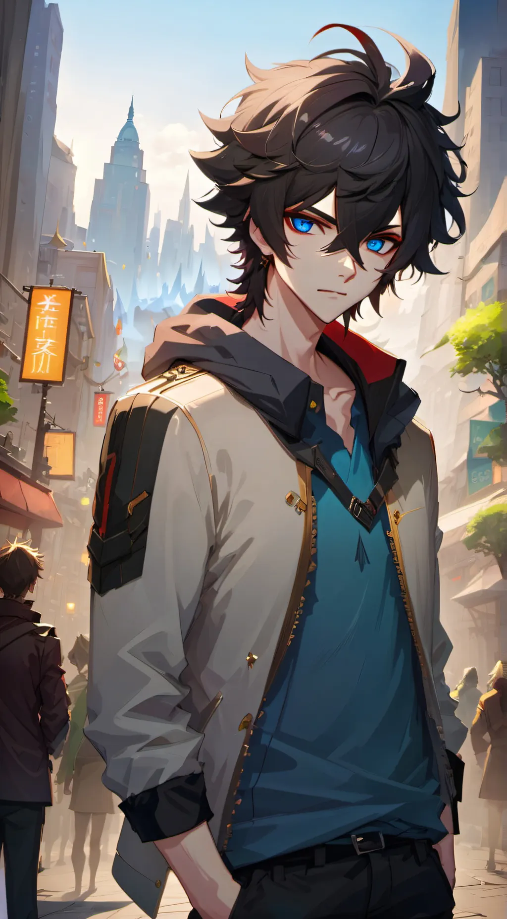 ai character: River background