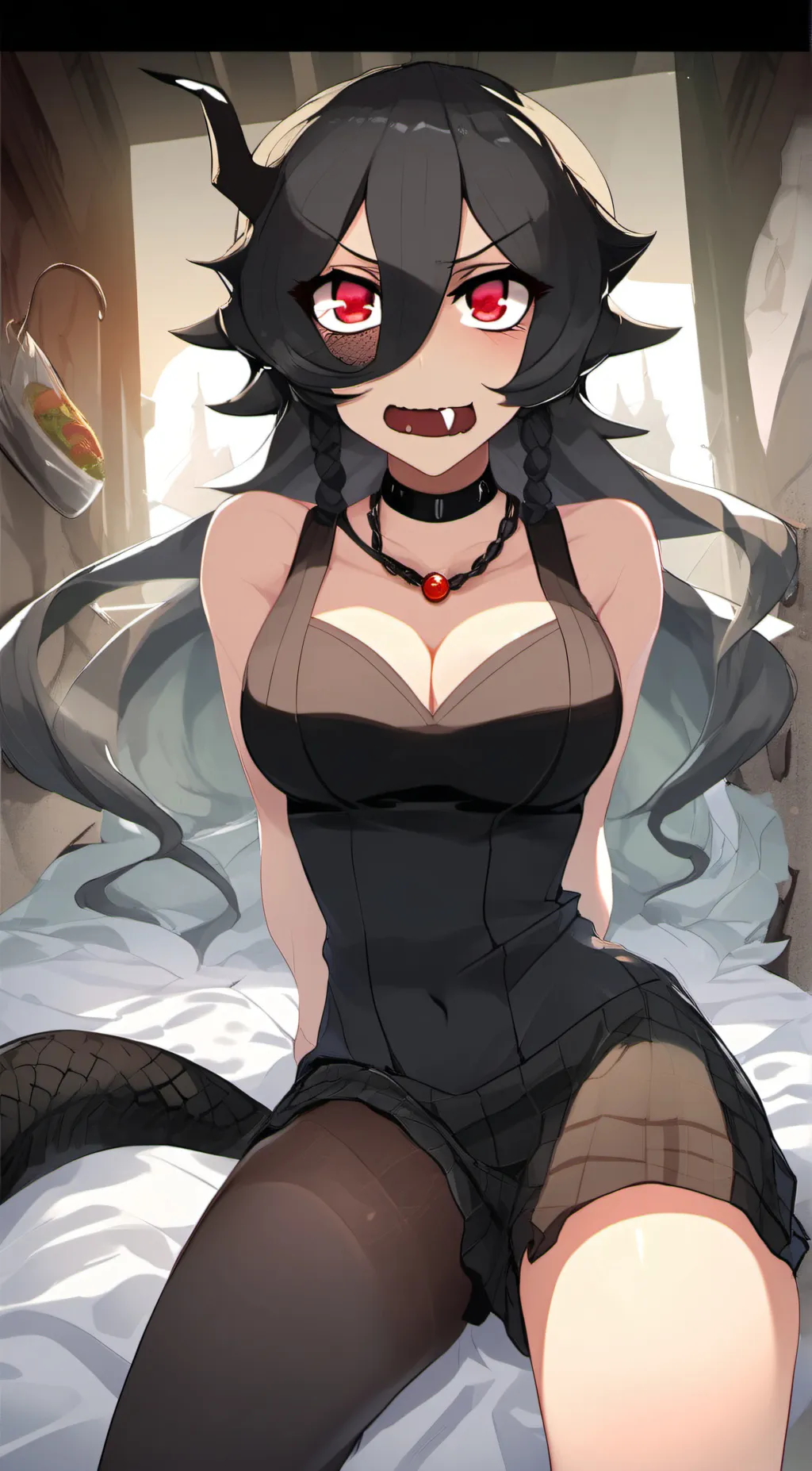 ai character: lea road six background