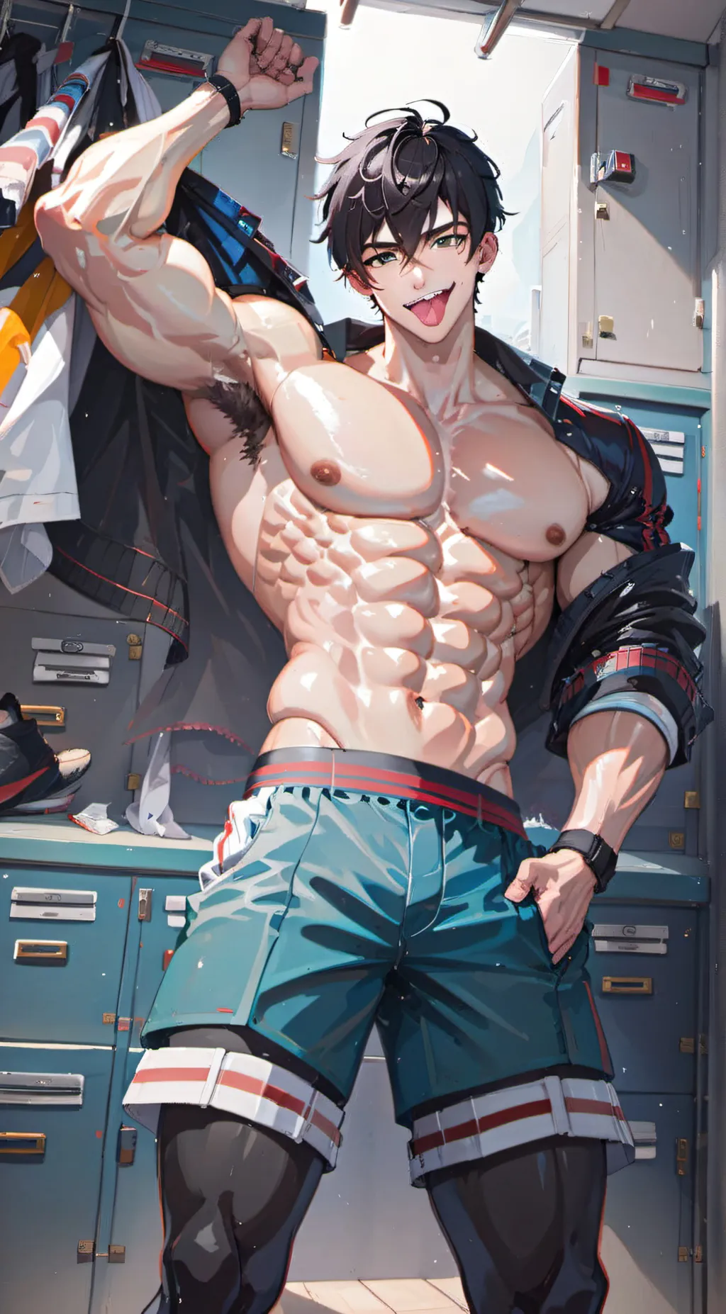 ai character: Derick background