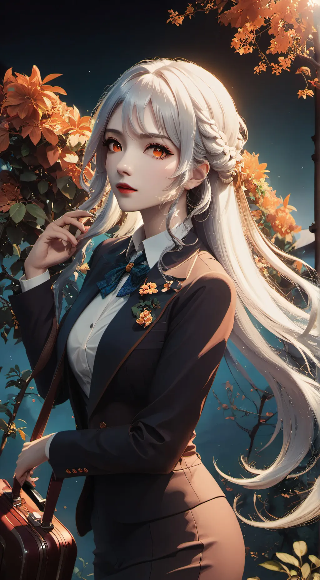 ai character: Mizuki background