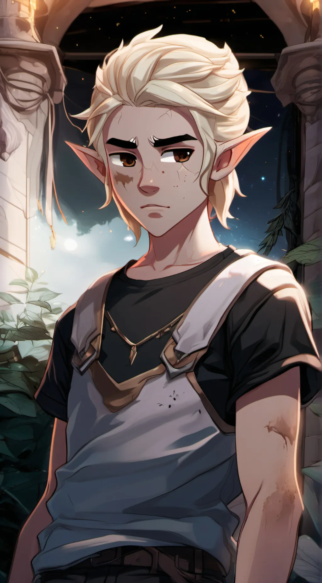 ai character: Owl House background