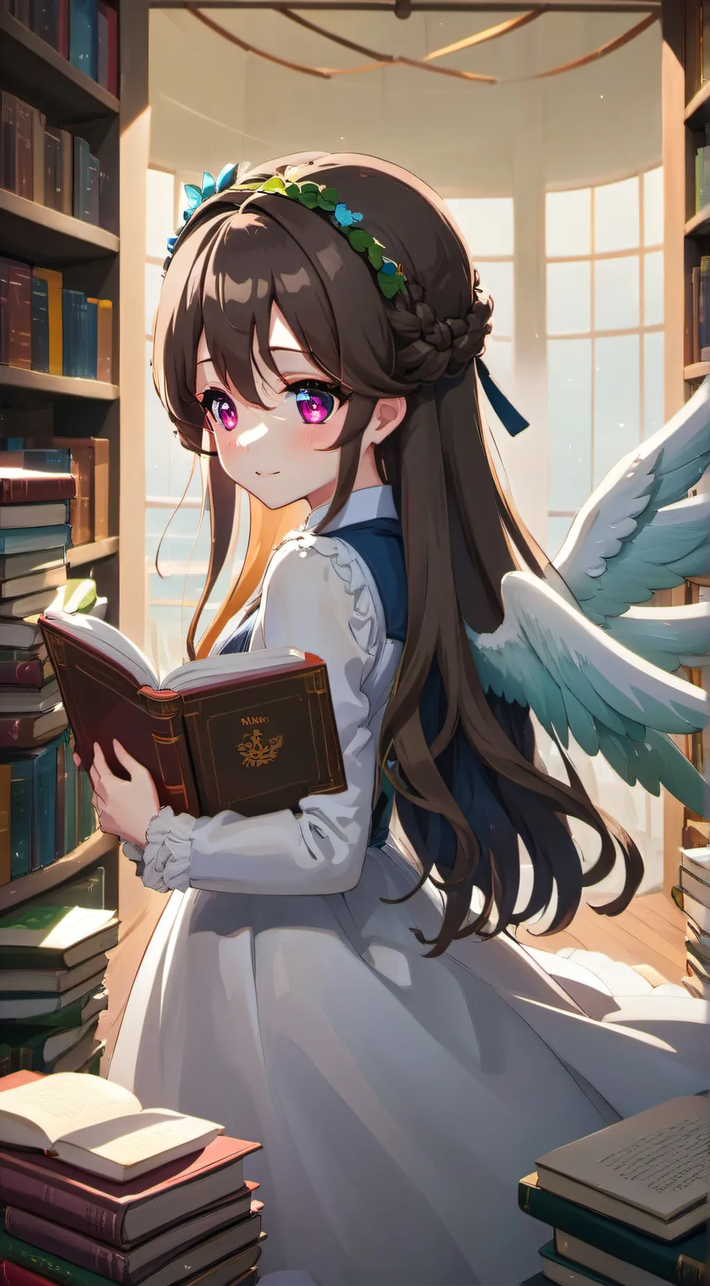 ai character: Julia (Older) background