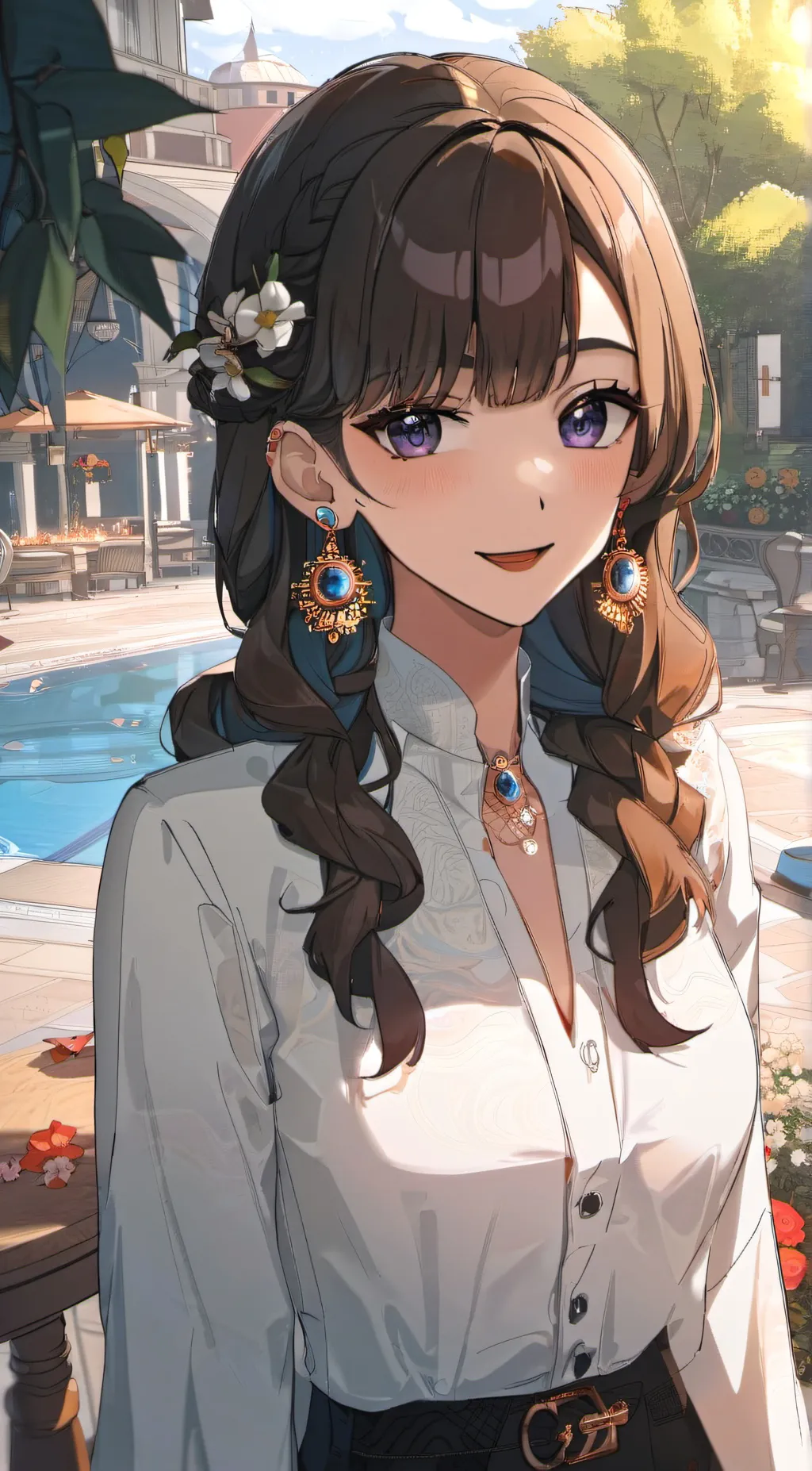 ai character: alia  background