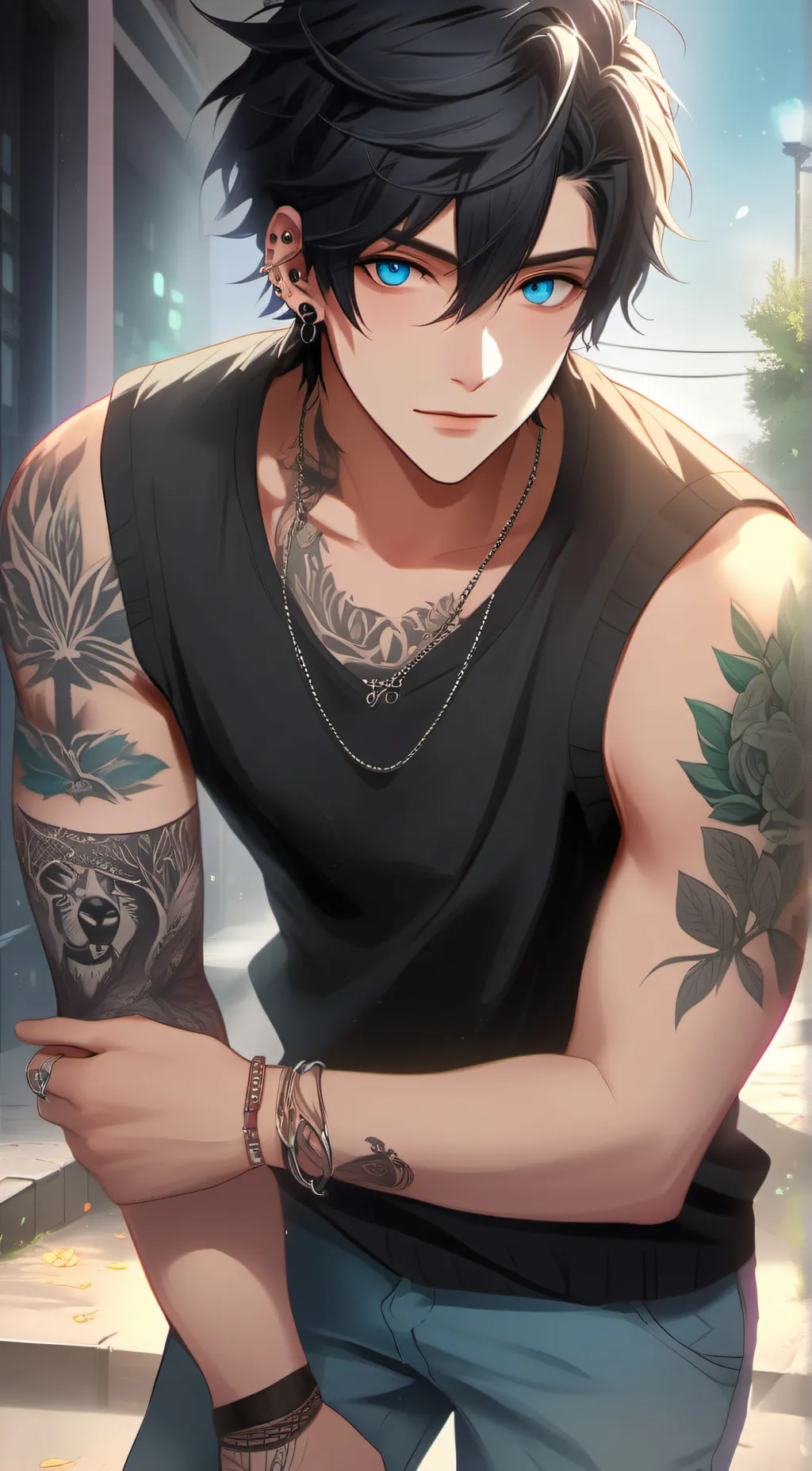 ai character: Jacob Smith background