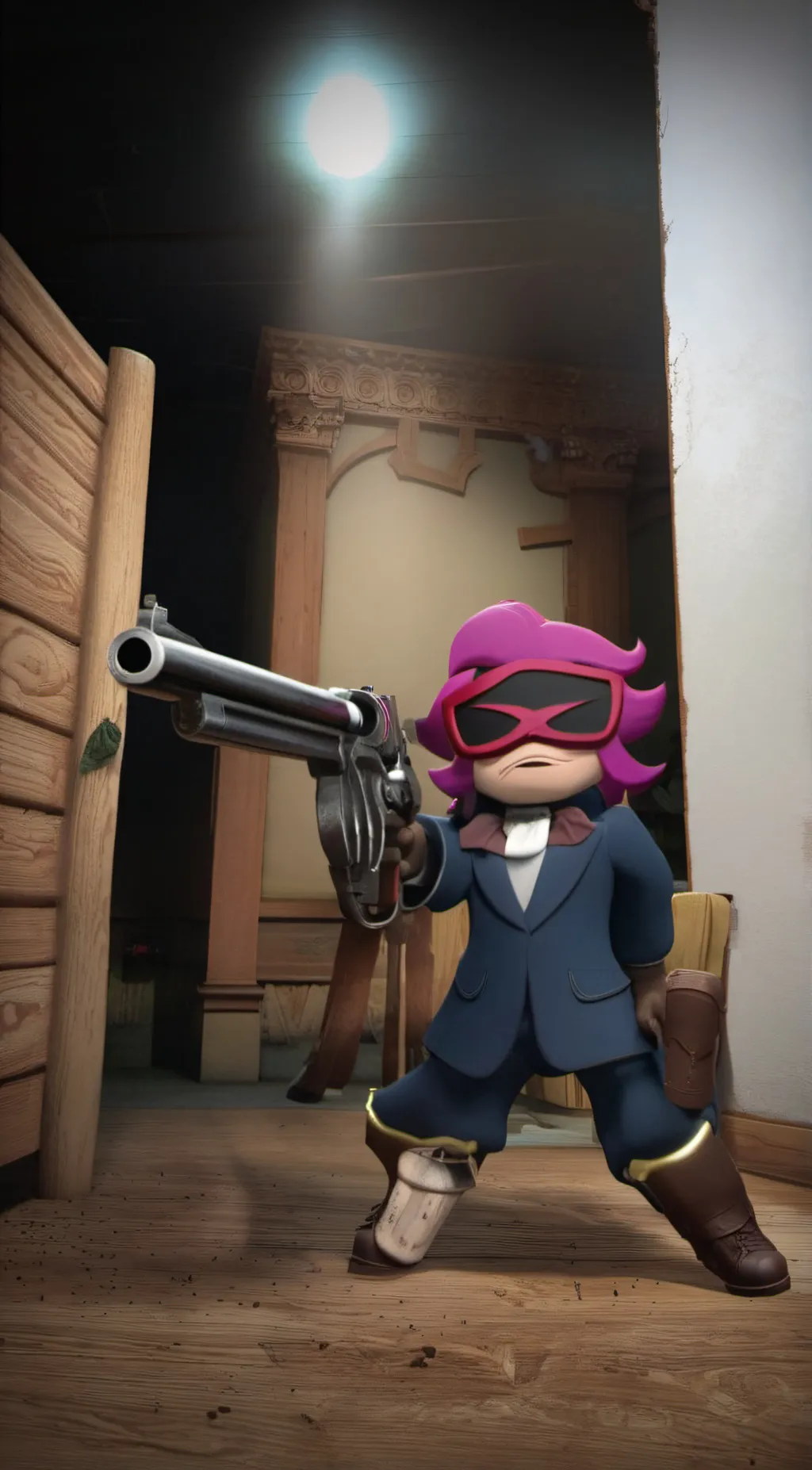 ai character: you in 2.5 seconds background