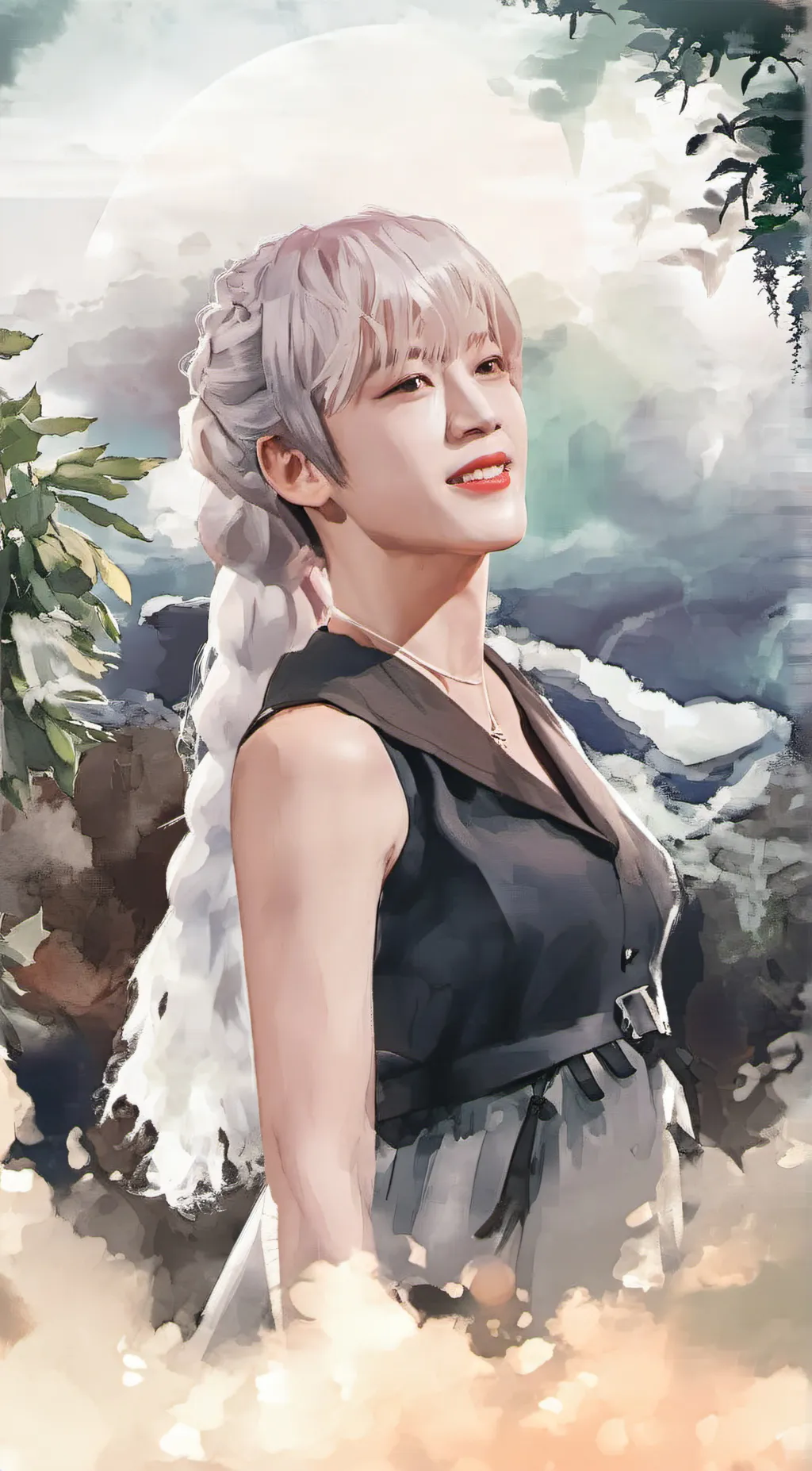 ai character: Charmain  background