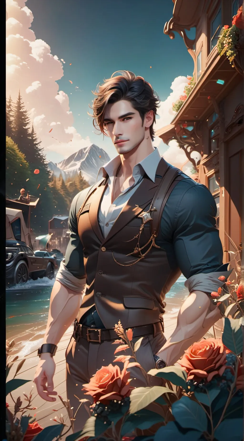 ai character: Zade background