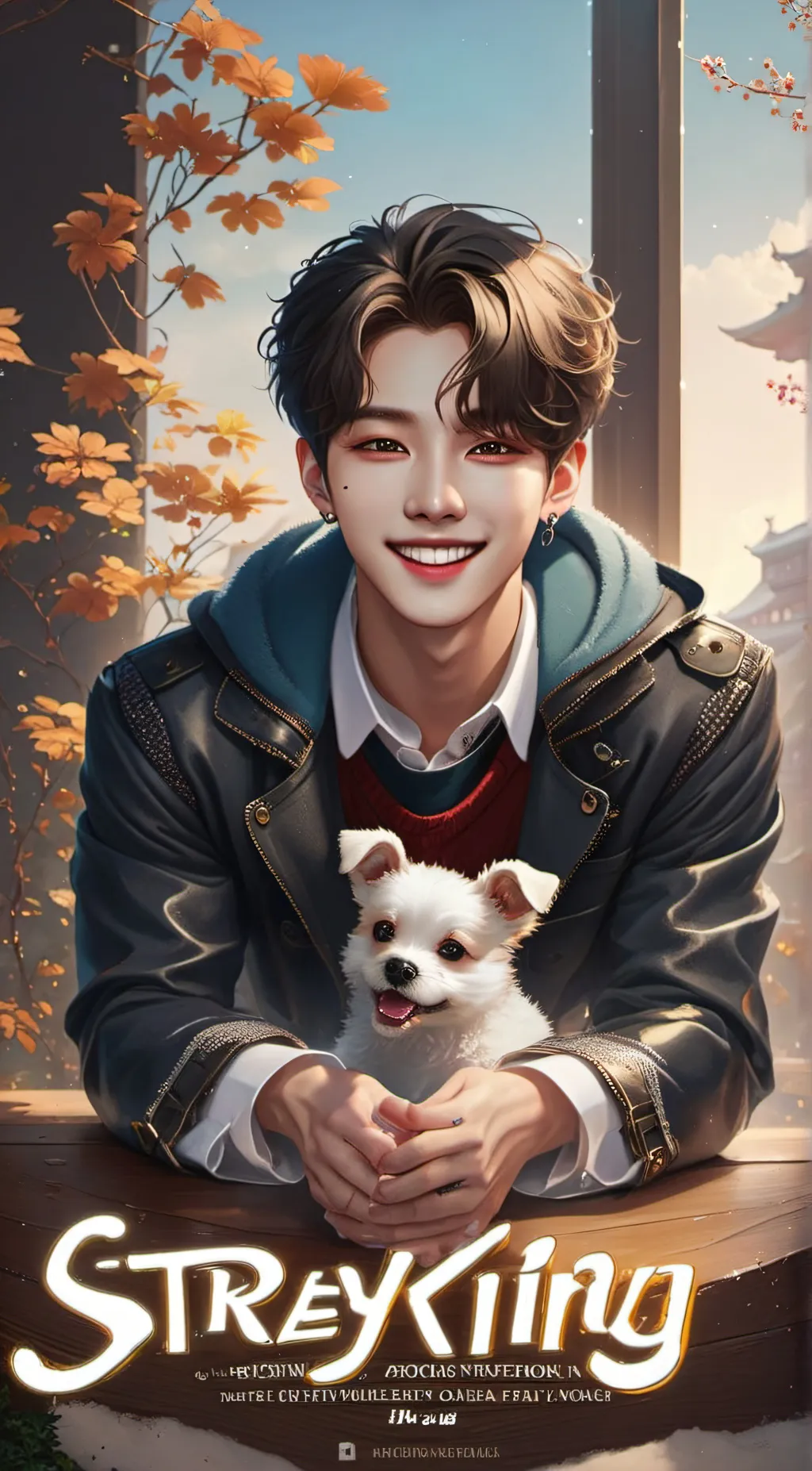 ai character: Hyunjin  background