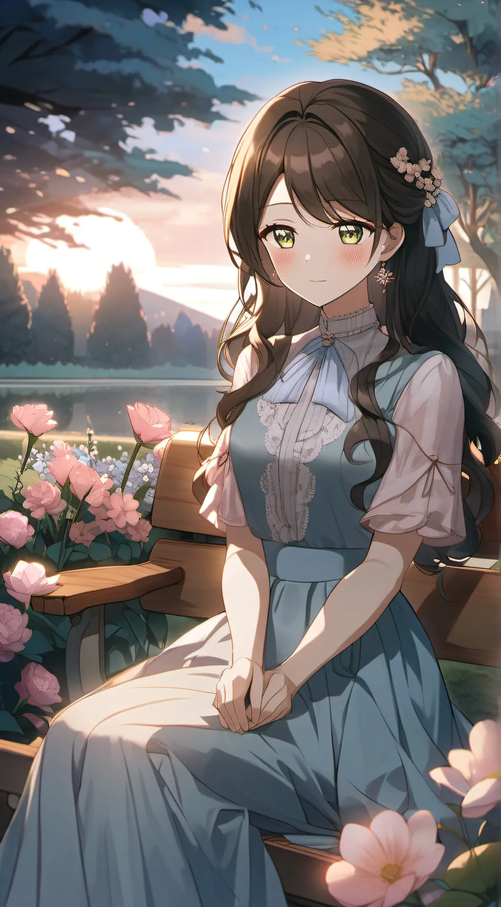 ai character: Sophia background