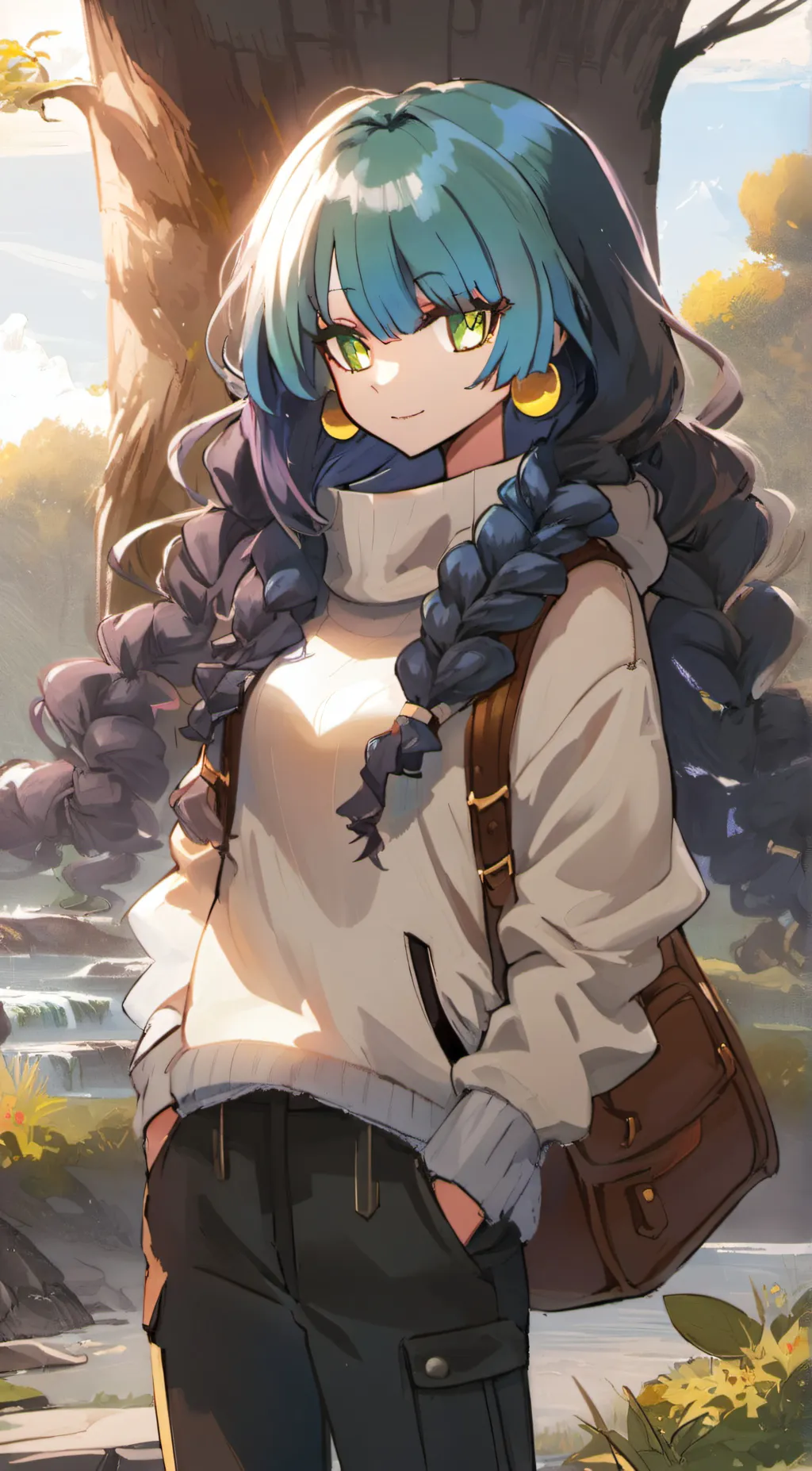 ai character: Bri background