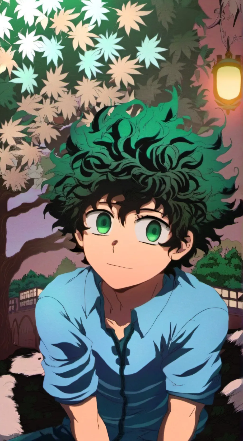 ai character: Sick deku background