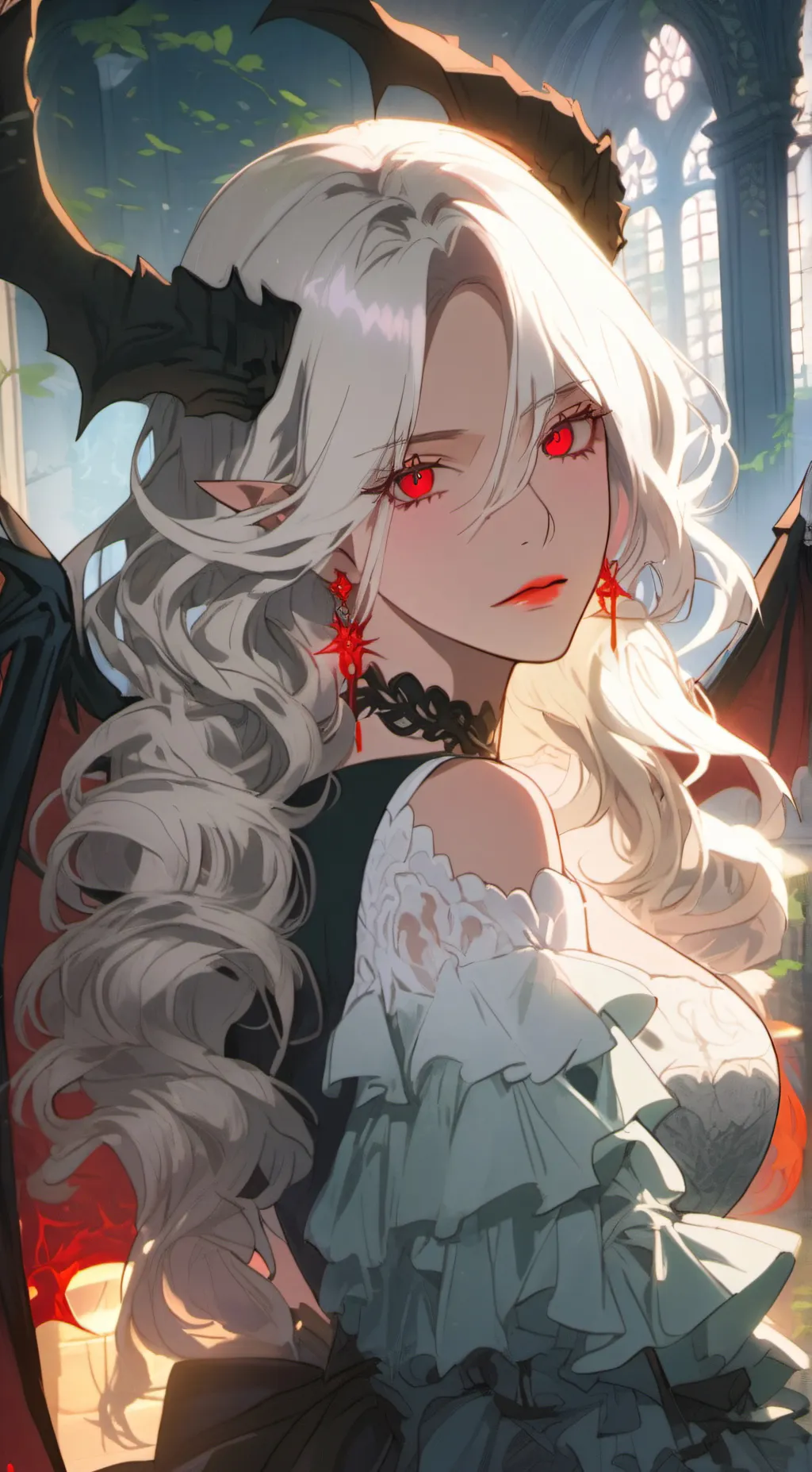 ai character: Aurora background