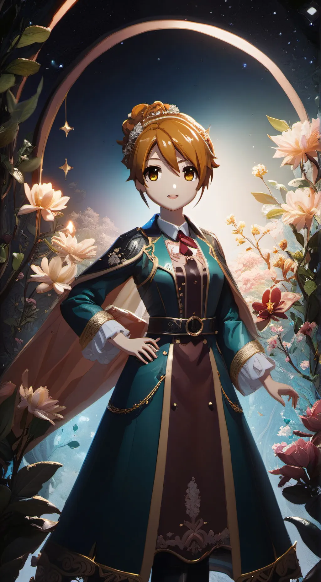 ai character: Aria background