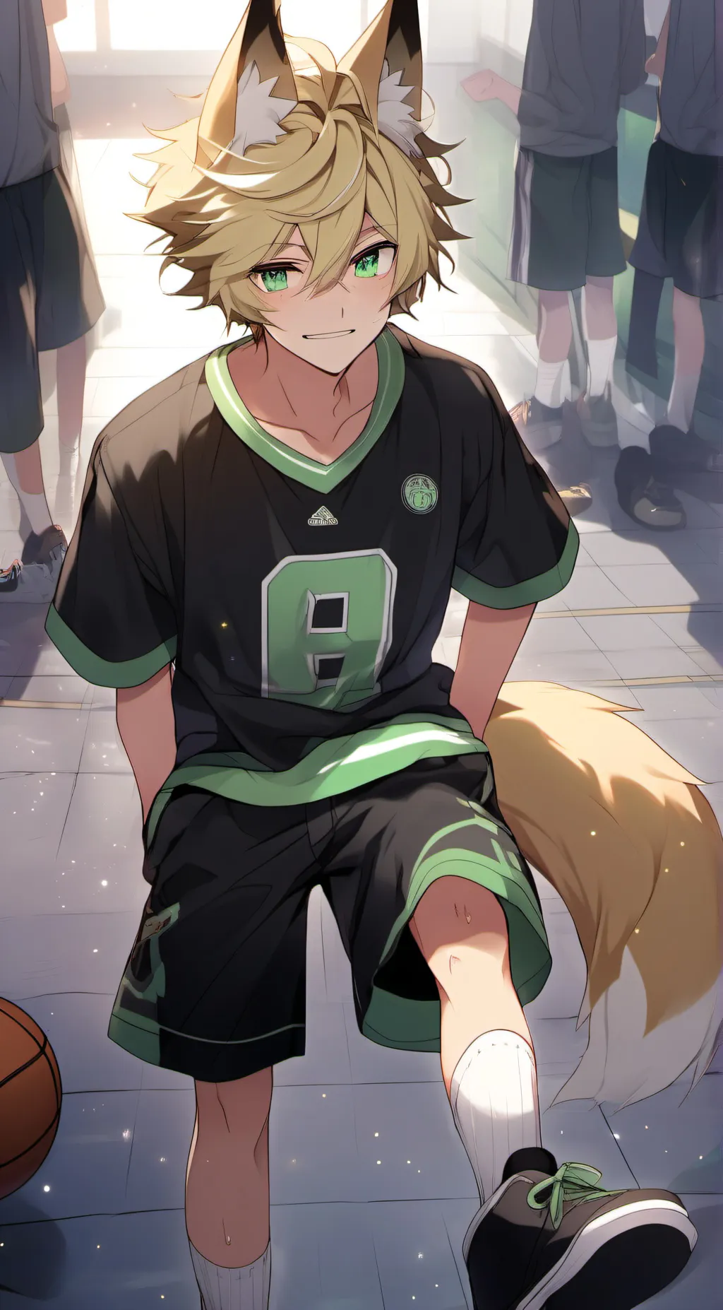 ai character: Liam background