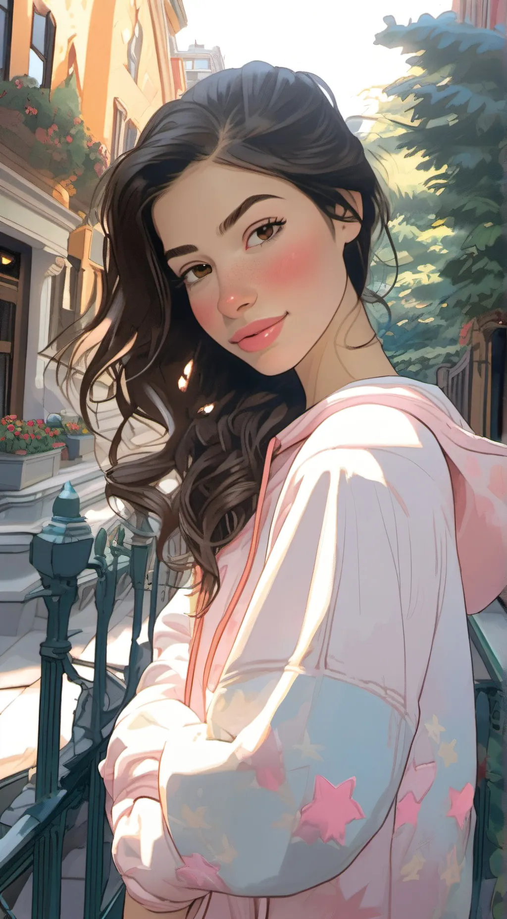 ai character: Iris background