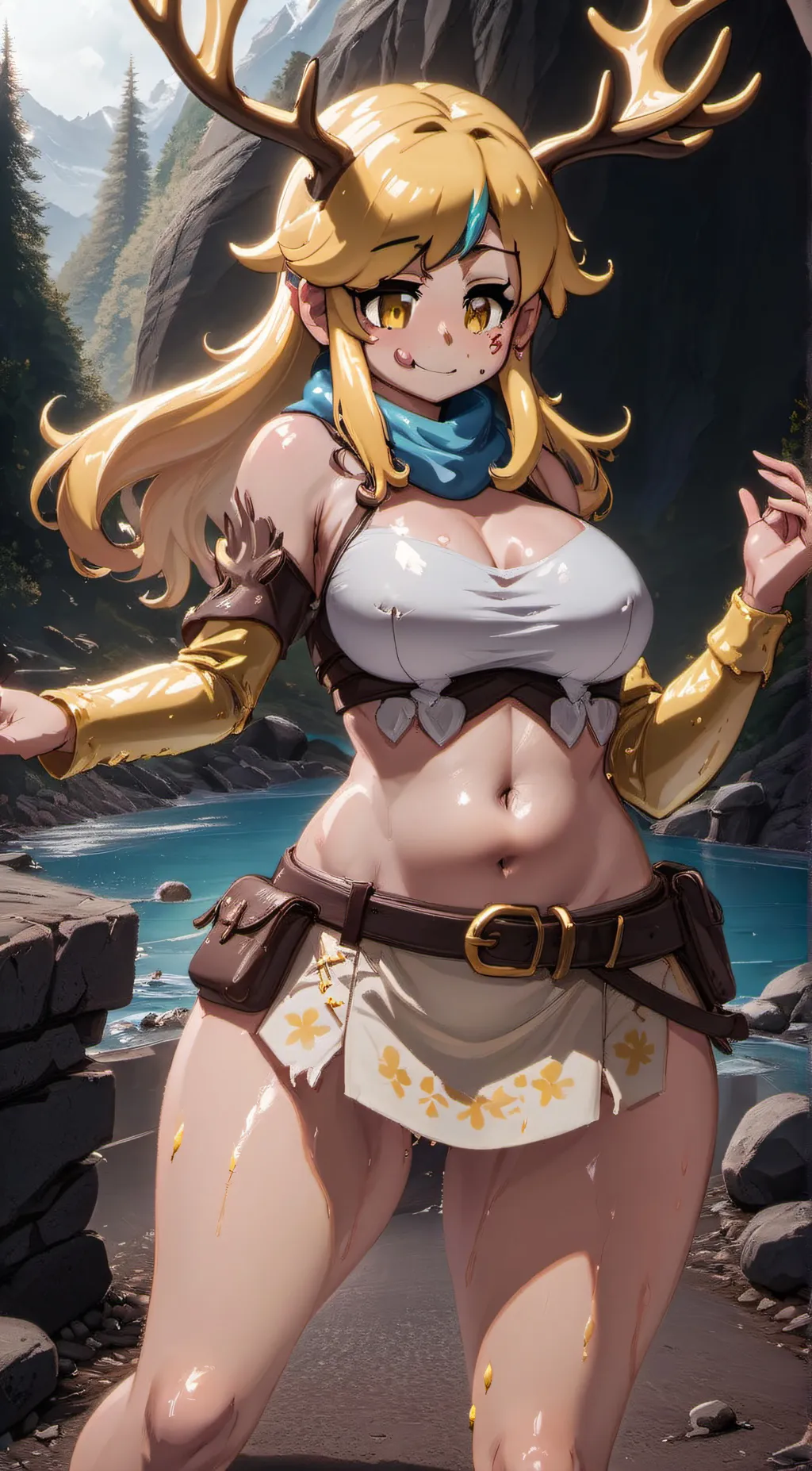 ai character: Allison  background