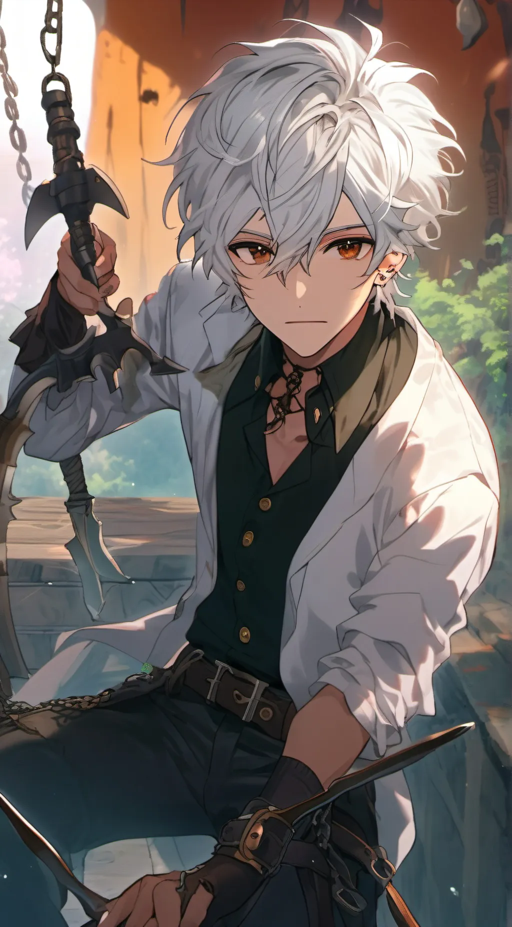 ai character: kamiko  background