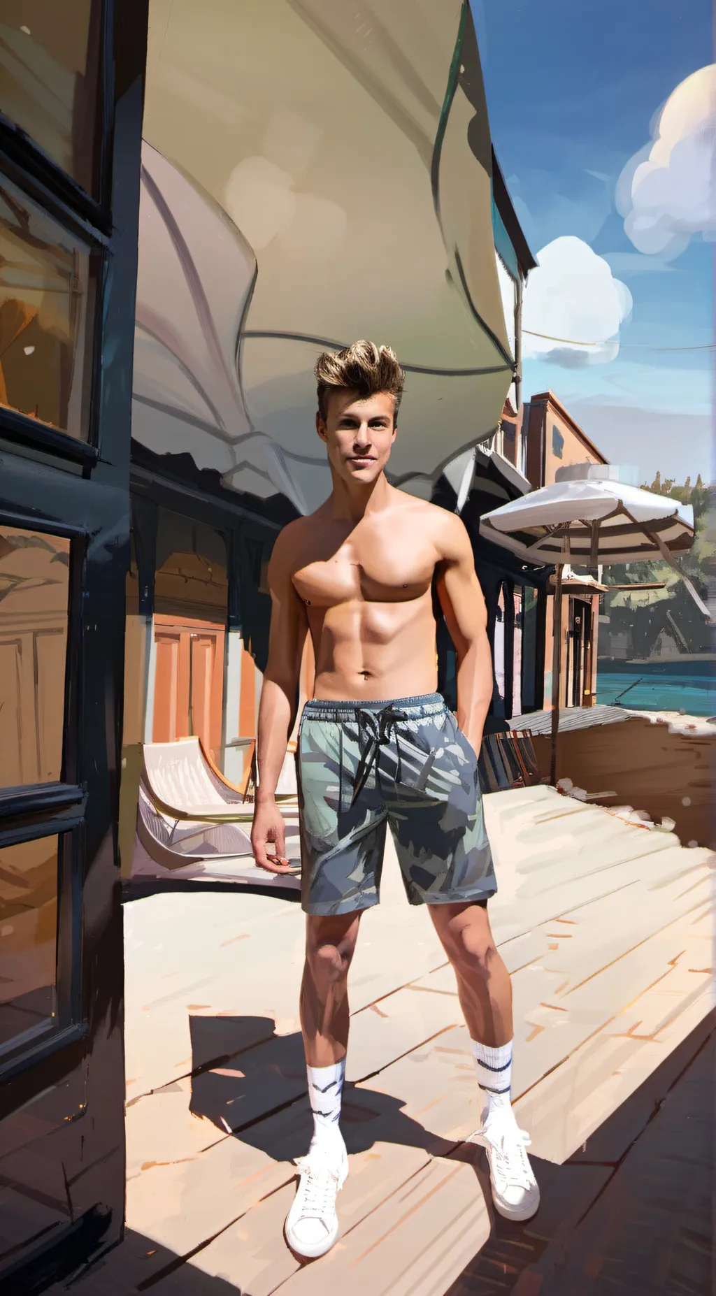 ai character: sammy background