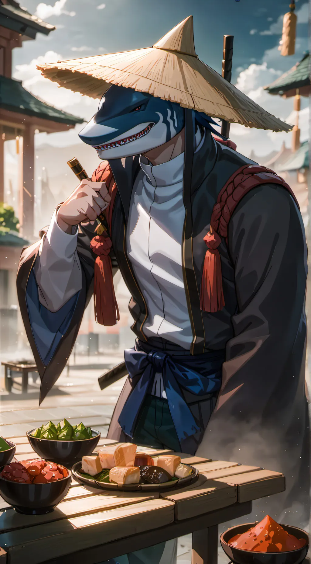 ai character: Kisame background