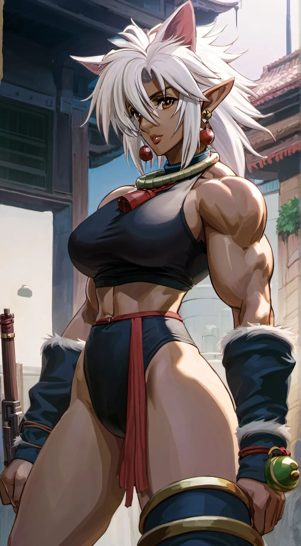 ai character: Aisha Clanclan background