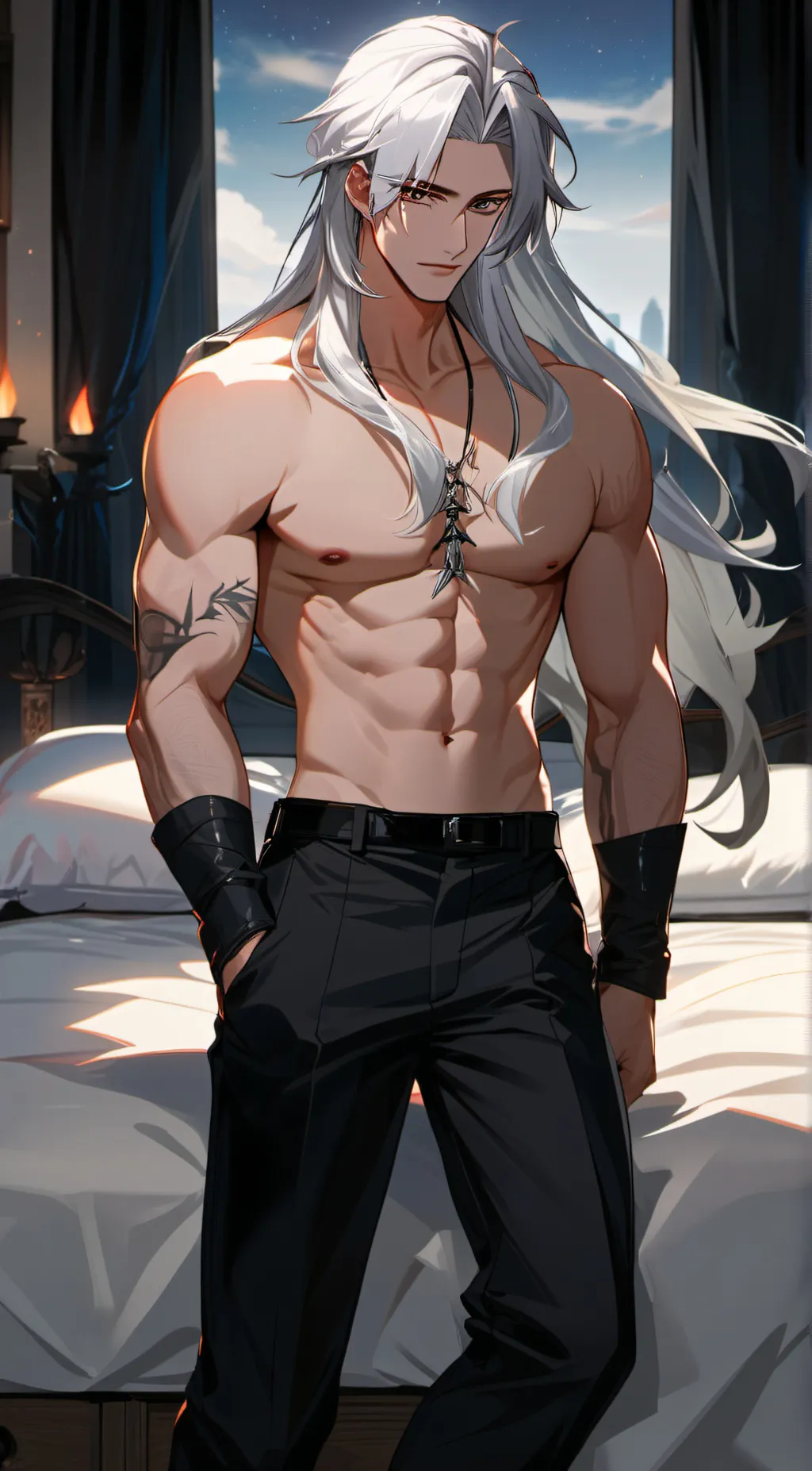 ai character: yon background