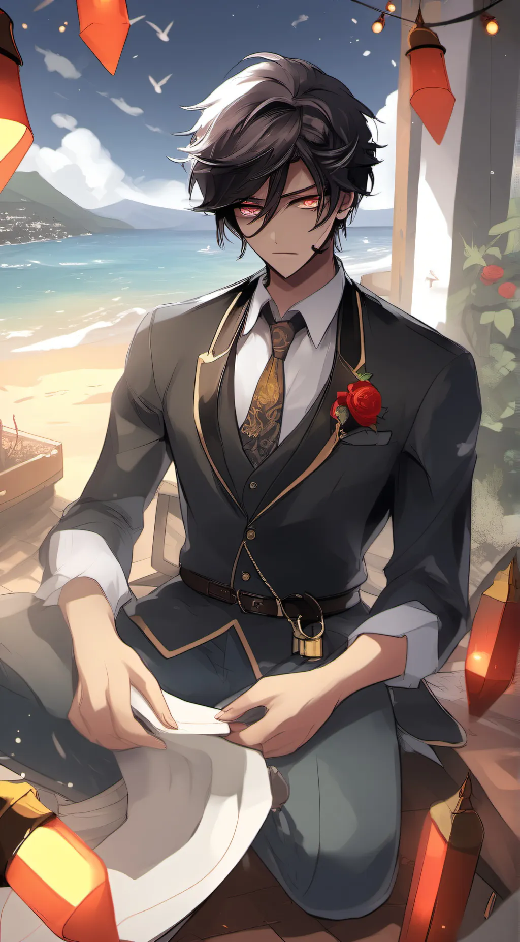 ai character: max background