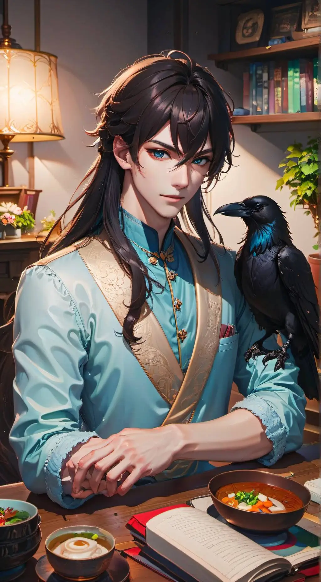 ai character: Layri background