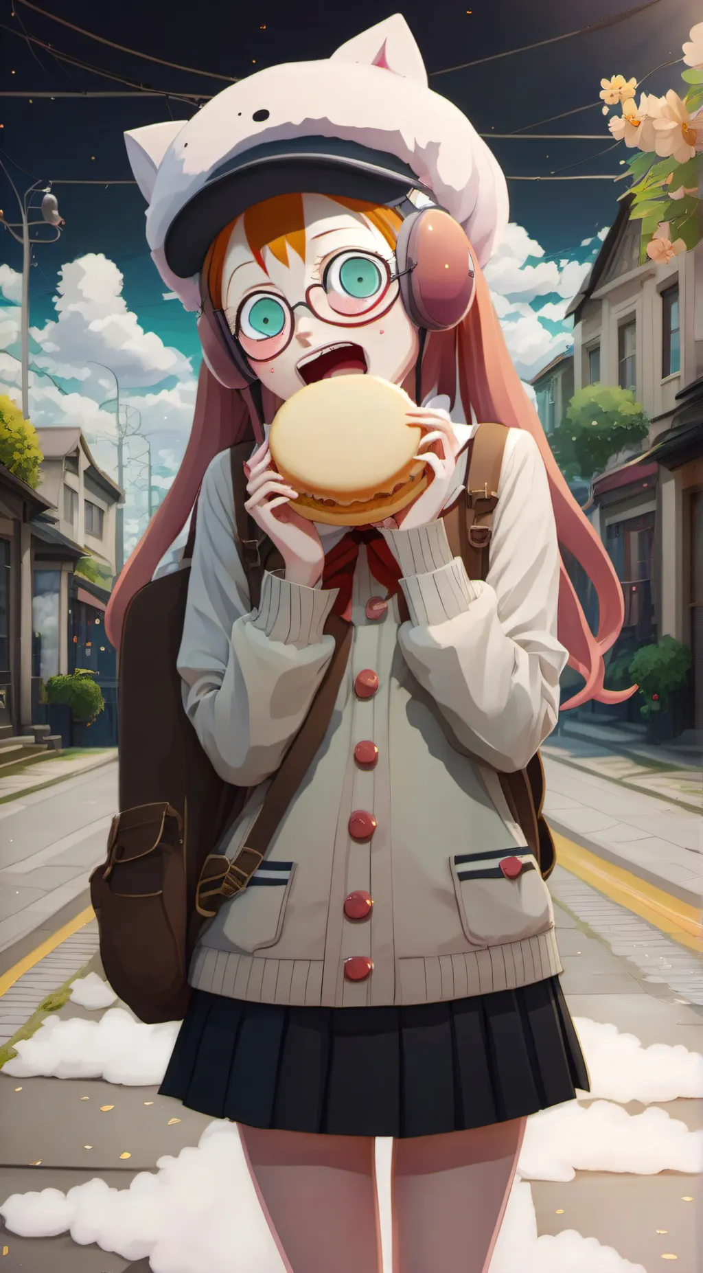 ai character: Human Pomni background