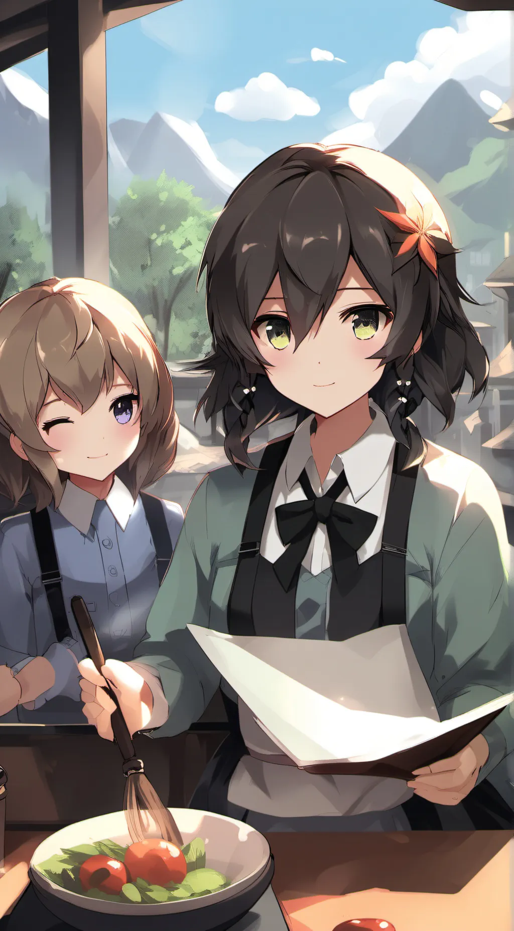 ai character: Amor❤ background