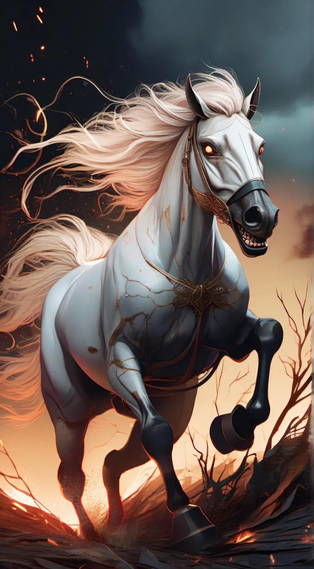 ai character: raven background