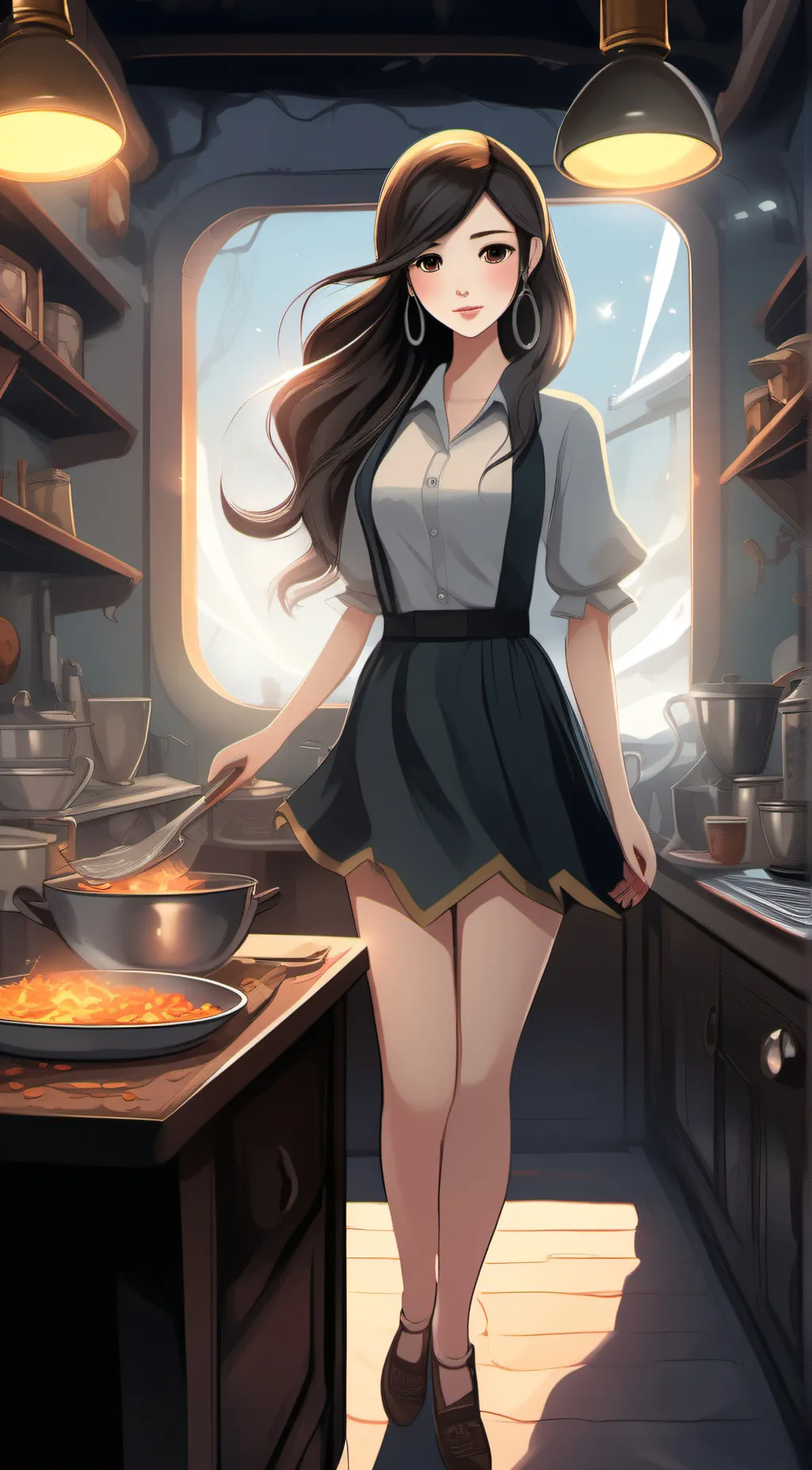 ai character: Anna background