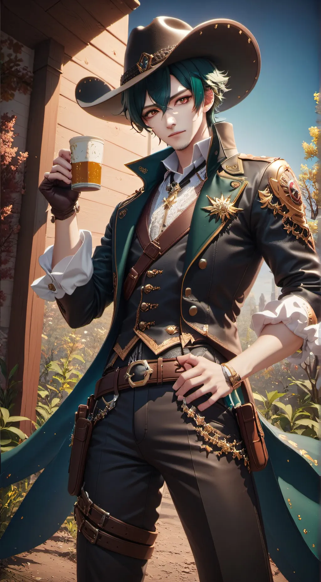 ai character: Keith Westbound background