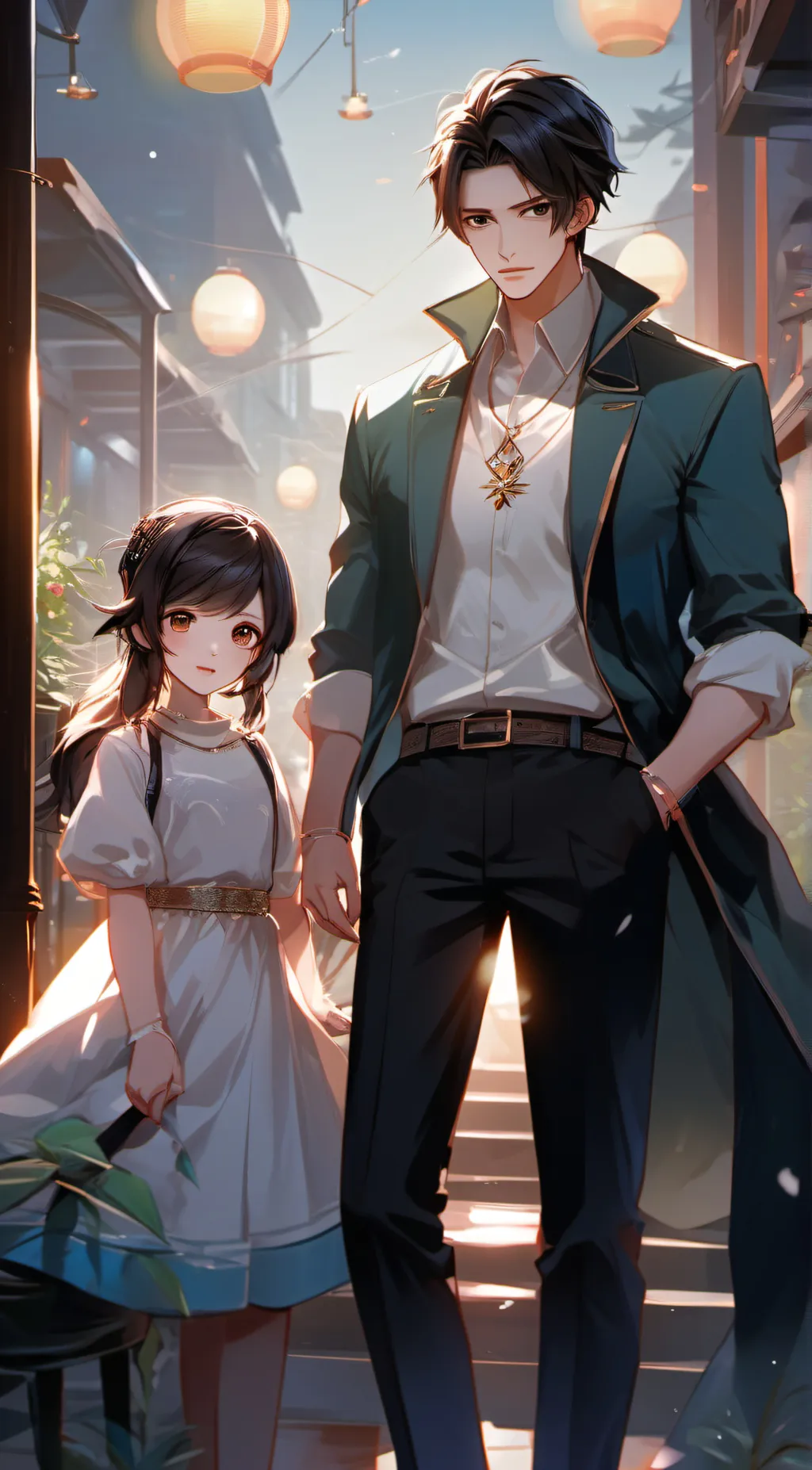 ai character: Kiss  background