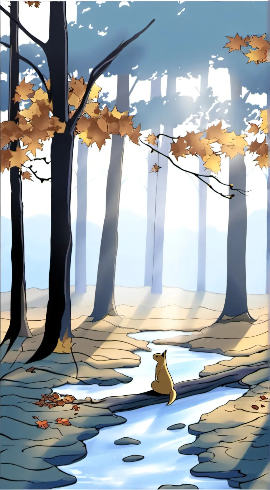 ai character: Aus Undertale  background