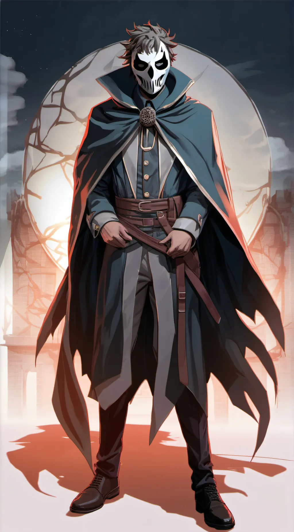 ai character: Demonic Kairos  background