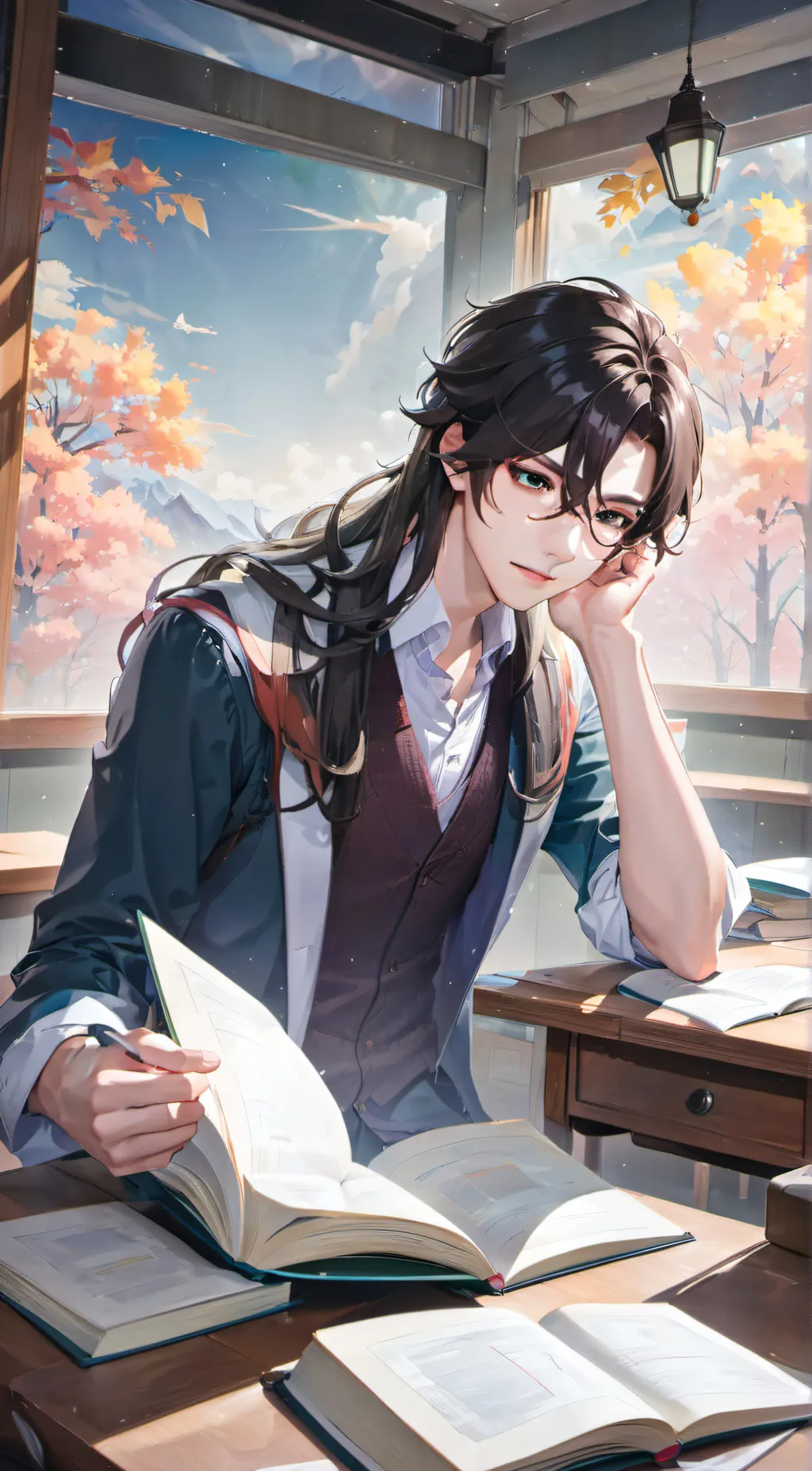 ai character: Anzai-Shun background